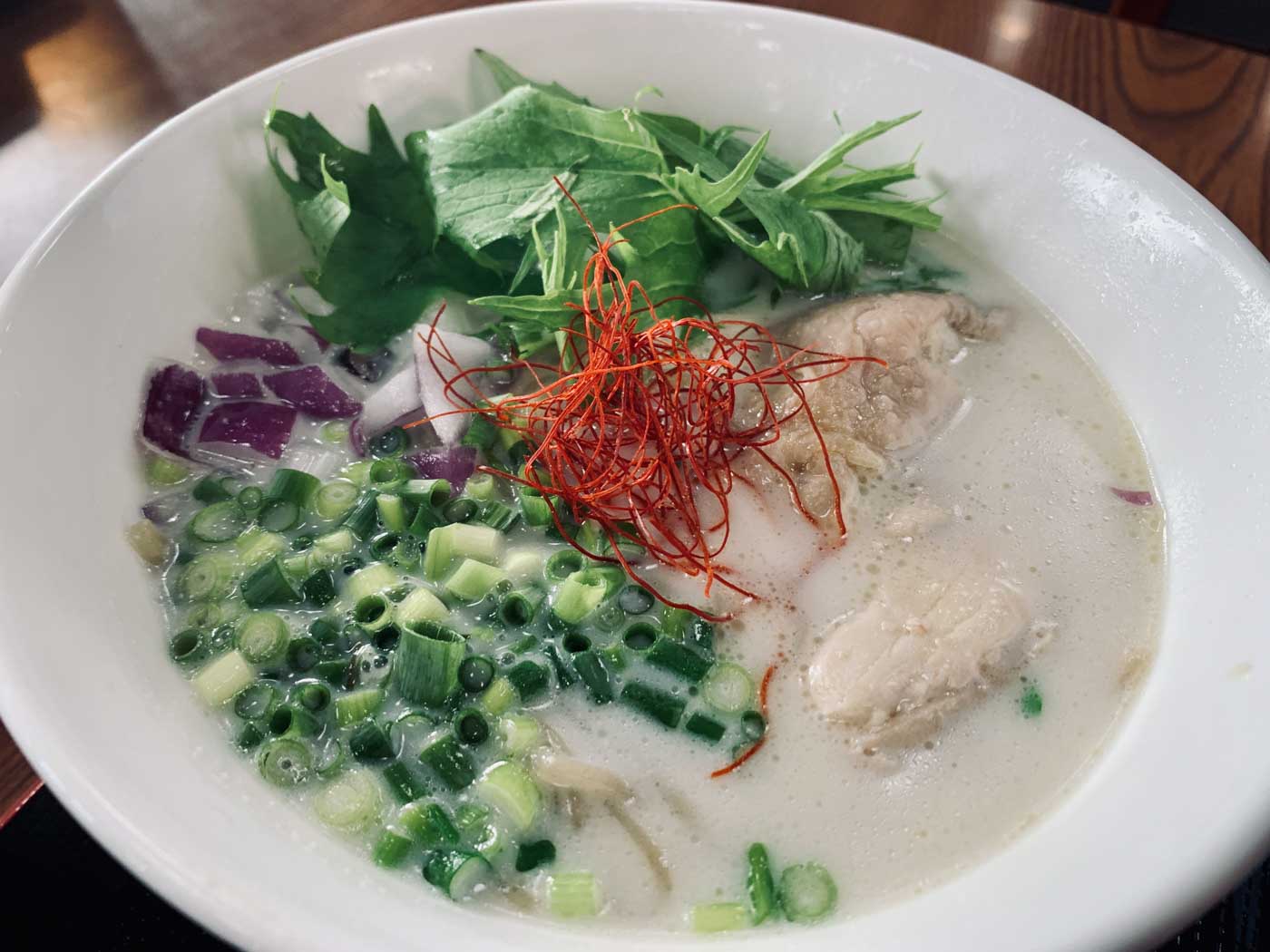 苧麻庵からむしラーメン