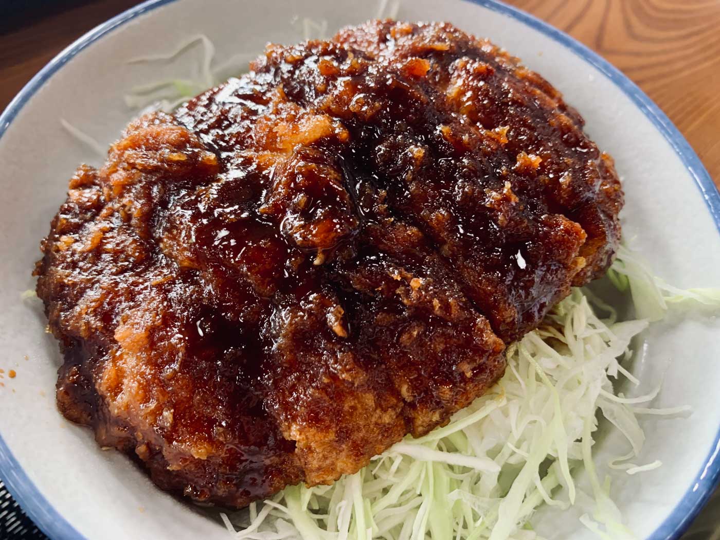 苧麻庵のソースカツ丼