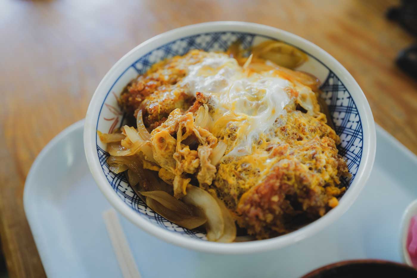 只見スキー場レストランやまびこカツ丼